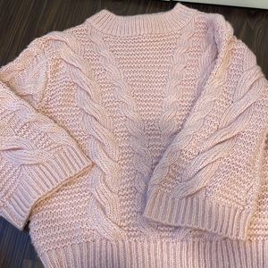Princess Polly light pink sweater